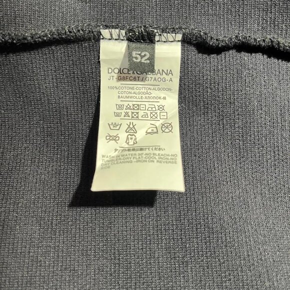 Dolce & Gabbana Man's Black Track Jacket - Picture 10 of 11